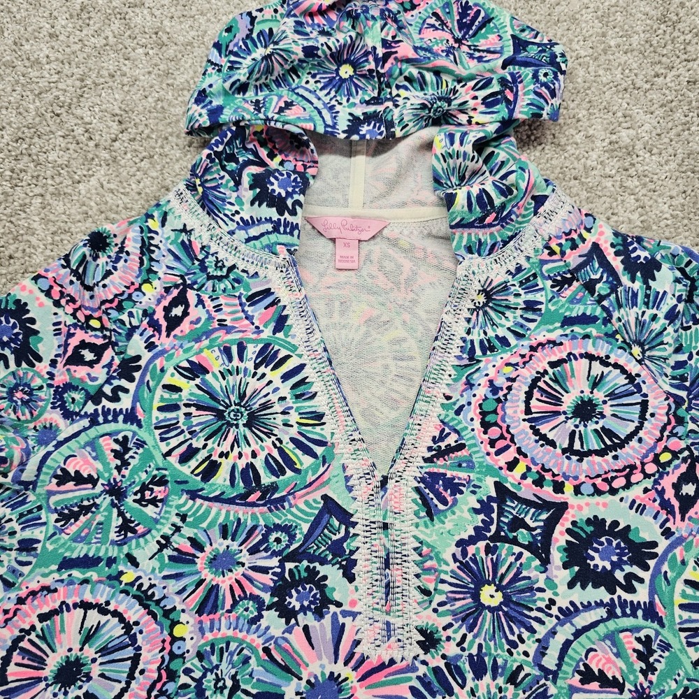 LILLY PULITZER Women's Size XS Harmon Hoodie UPF 50++